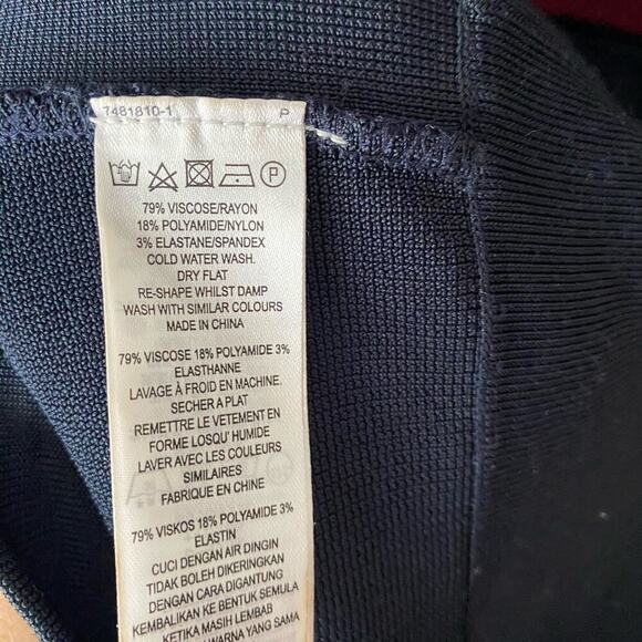 French Connection sz‎ 8 body con sheath wiggle dress - Picture 8 of 8